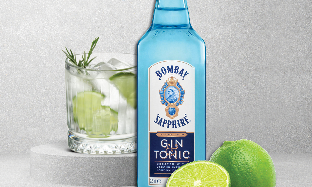 Begin With Bombay Gin and Tonic